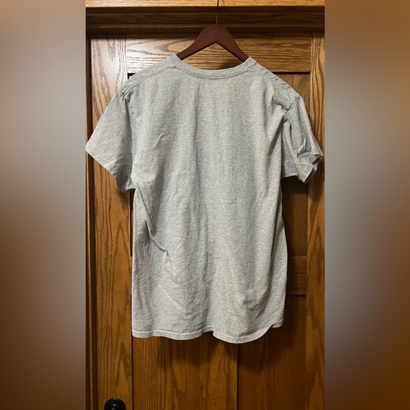 Fanatics Gray Navy Football Short Sleeve Tee - Picture 2 of 2